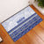 HRPP Samoa Siapo Rubber Doormat Teuila Flowers Samoan Pattern - Polynesian Pride