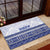HRPP Samoa Siapo Rubber Doormat Teuila Flowers Samoan Pattern - Polynesian Pride