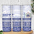 Personalised HRPP Samoa Siapo Skinny Tumbler Teuila Flowers Samoan Pattern - Polynesian Pride