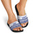 HRPP Samoa Siapo Slide Sandals Teuila Flowers Samoan Pattern - Polynesian Pride
