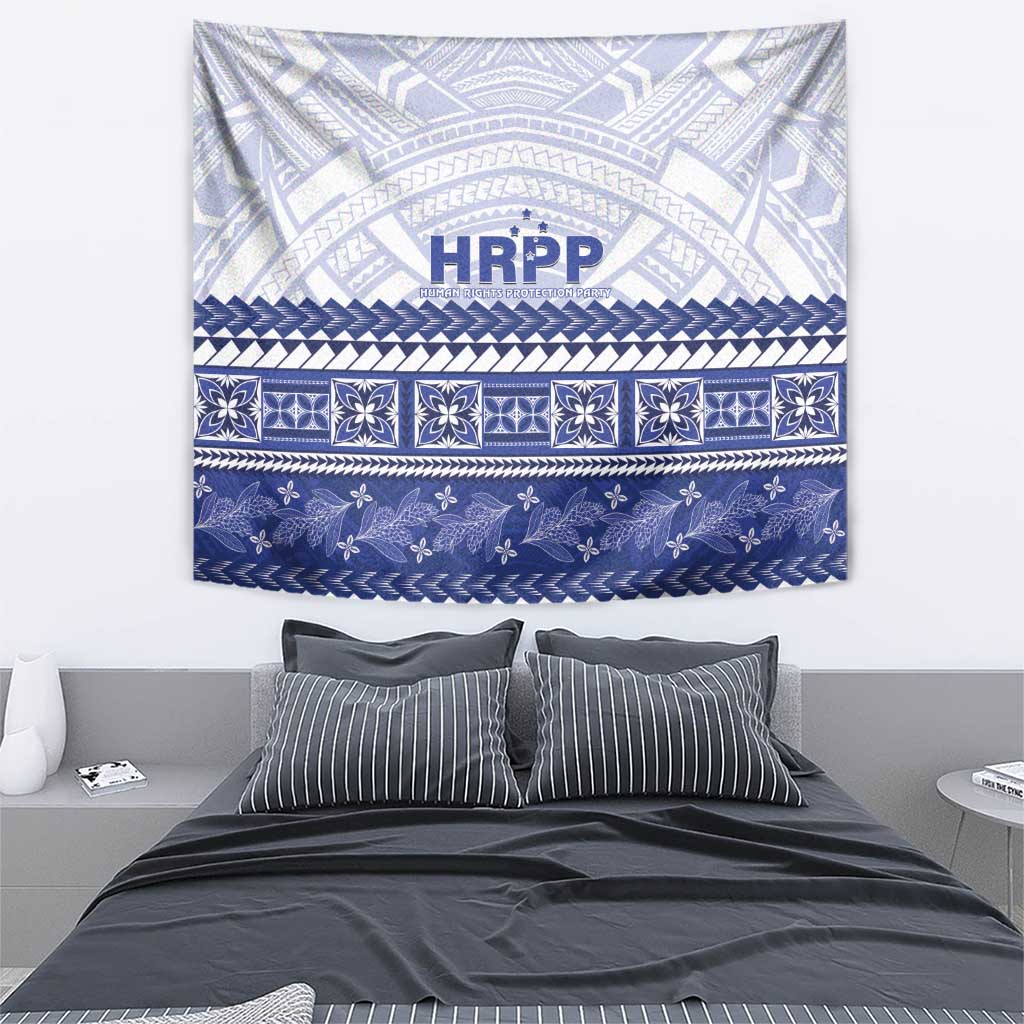 HRPP Samoa Siapo Tapestry Teuila Flowers Samoan Pattern - Polynesian Pride
