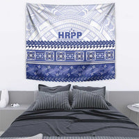 HRPP Samoa Siapo Tapestry Teuila Flowers Samoan Pattern - Polynesian Pride