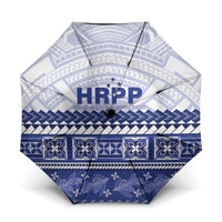 HRPP Samoa Siapo Umbrella Teuila Flowers Samoan Pattern - Polynesian Pride