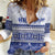 Personalised HRPP Samoa Siapo Women Casual Shirt Teuila Flowers Samoan Pattern - Polynesian Pride