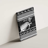 New Zealand Christmas Rugby Personalised Canvas Wall Art Meri Kirihimete All Black Maori - Polynesian Pride