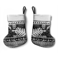New Zealand Christmas Rugby Personalised Christmas Stocking Meri Kirihimete All Black Maori - Polynesian Pride