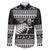New Zealand Christmas Rugby Personalised Family Matching Off The Shoulder Long Sleeve Dress and Hawaiian Shirt Meri Kirihimete All Black Maori - Polynesian Pride