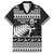 New Zealand Christmas Rugby Personalised Family Matching Short Sleeve Bodycon Dress and Hawaiian Shirt Meri Kirihimete All Black Maori - Polynesian Pride