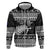 New Zealand Christmas Rugby Personalised Hoodie Meri Kirihimete All Black Maori - Polynesian Pride