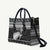 New Zealand Christmas Rugby Personalised Leather Bag Meri Kirihimete All Black Maori - Polynesian Pride