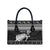 New Zealand Christmas Rugby Personalised Leather Bag Meri Kirihimete All Black Maori - Polynesian Pride