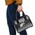 New Zealand Christmas Rugby Personalised Shoulder Handbag Meri Kirihimete All Black Maori - Polynesian Pride