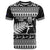 New Zealand Christmas Rugby Personalised T Shirt Meri Kirihimete All Black Maori - Polynesian Pride