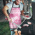 New Zealand Christmas Rugby Personalised Apron Meri Kirihimete All Black Maori Pink Version - Polynesian Pride