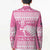 New Zealand Christmas Rugby Personalised Blazer Meri Kirihimete All Black Maori Pink Version - Polynesian Pride