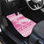 New Zealand Christmas Rugby Personalised Car Mats Meri Kirihimete All Black Maori Pink Version - Polynesian Pride