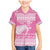 New Zealand Christmas Rugby Personalised Family Matching Mermaid Dress and Hawaiian Shirt Meri Kirihimete All Black Maori Pink Version - Polynesian Pride