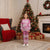 New Zealand Christmas Rugby Personalised Christmas Pajama Set Meri Kirihimete All Black Maori Pink Version - Polynesian Pride
