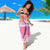 New Zealand Christmas Rugby Personalised Sarong Meri Kirihimete All Black Maori Pink Version - Polynesian Pride