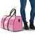 New Zealand Christmas Rugby Personalised Travel Bag Meri Kirihimete All Black Maori Pink Version - Polynesian Pride