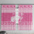 New Zealand Christmas Rugby Personalised Window Curtain Meri Kirihimete All Black Maori Pink Version - Polynesian Pride