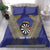 Personalised Niue Darts Bedding Set Dart Board Hiapo Pattern - Polynesian Pride