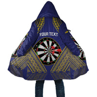 Personalised Niue Darts Cloak Dart Board Hiapo Pattern - Polynesian Pride