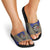 Personalised Niue Darts Slide Sandals Dart Board Hiapo Pattern - Polynesian Pride