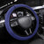 Niue Darts Steering Wheel Cover Dart Board Hiapo Pattern - Polynesian Pride