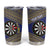 Personalised Niue Darts Tumbler Cup Dart Board Hiapo Pattern - Polynesian Pride