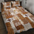 Hawaiian Quilt Quilt Bed Set Tiki Tropical Retro Brown Version LT14 - Polynesian Pride