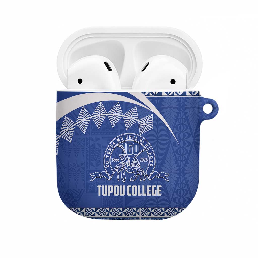 Tonga Tupou College Toloa AirPods Case 160 Years Anniversary Tongan Ngatu Pattern