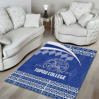 Tonga Tupou College Toloa Area Rug 160 Years Anniversary Tongan Ngatu Pattern