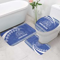 Tonga Tupou College Toloa Bathroom Set 160 Years Anniversary Tongan Ngatu Pattern