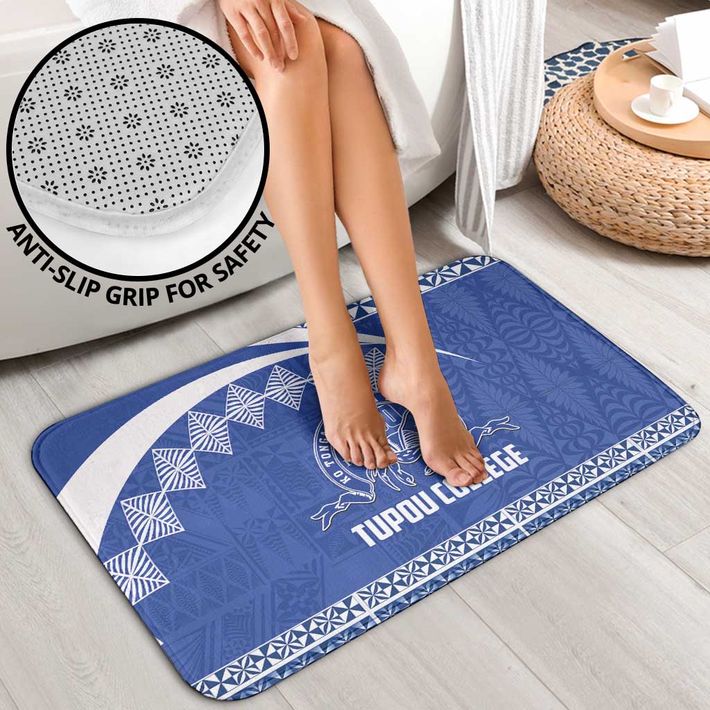 Tonga Tupou College Toloa Bathroom Set 160 Years Anniversary Tongan Ngatu Pattern