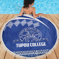 Tonga Tupou College Toloa Beach Blanket 160 Years Anniversary Tongan Ngatu Pattern
