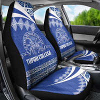 Tonga Tupou College Toloa Car Seat Cover 160 Years Anniversary Tongan Ngatu Pattern