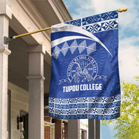 Tonga Tupou College Toloa Garden Flag 160 Years Anniversary Tongan Ngatu Pattern