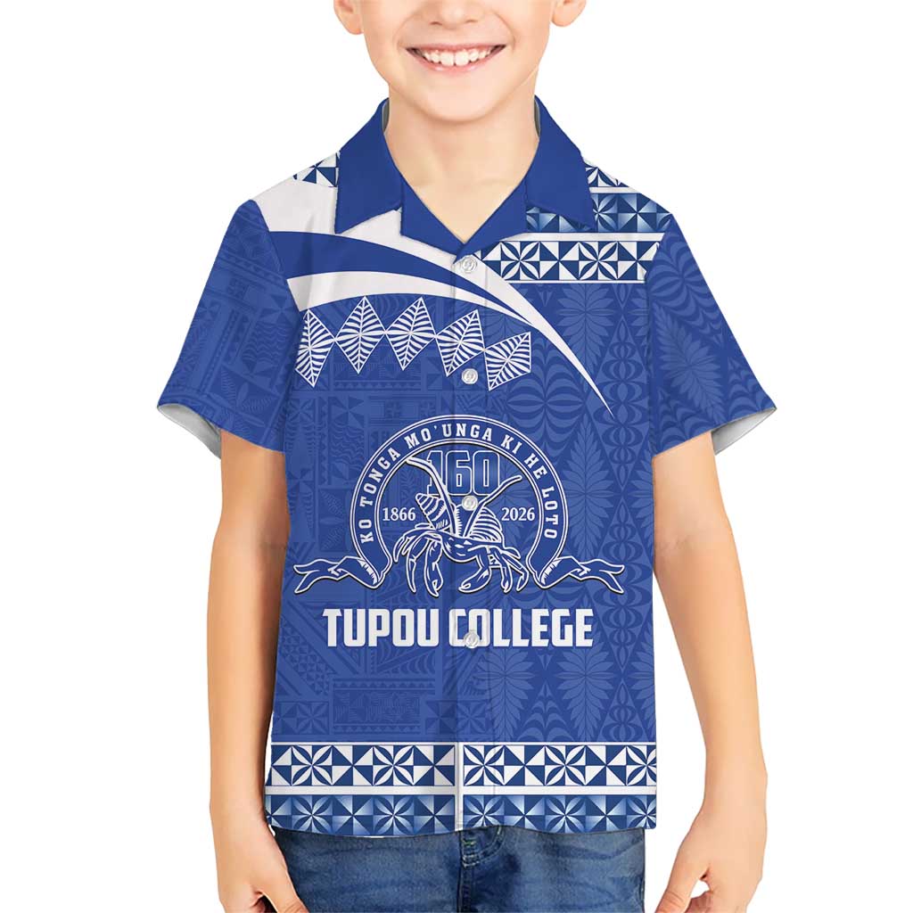 Personalised Tonga Tupou College Toloa Hawaiian Shirt 160 Years Anniversary Tongan Ngatu Pattern LT14 - Polynesian Pride