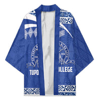 Personalised Tonga Tupou College Toloa Kimono 160 Years Anniversary Tongan Ngatu Pattern