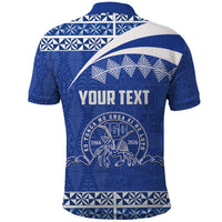 Personalised Tonga Tupou College Toloa Polo Shirt 160 Years Anniversary Tongan Ngatu Pattern