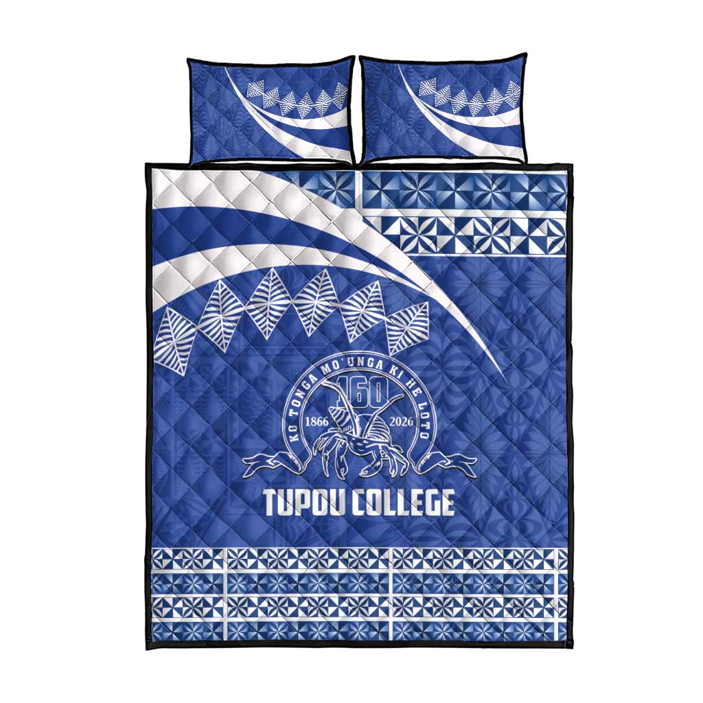Tonga Tupou College Toloa Quilt Bed Set 160 Years Anniversary Tongan Ngatu Pattern