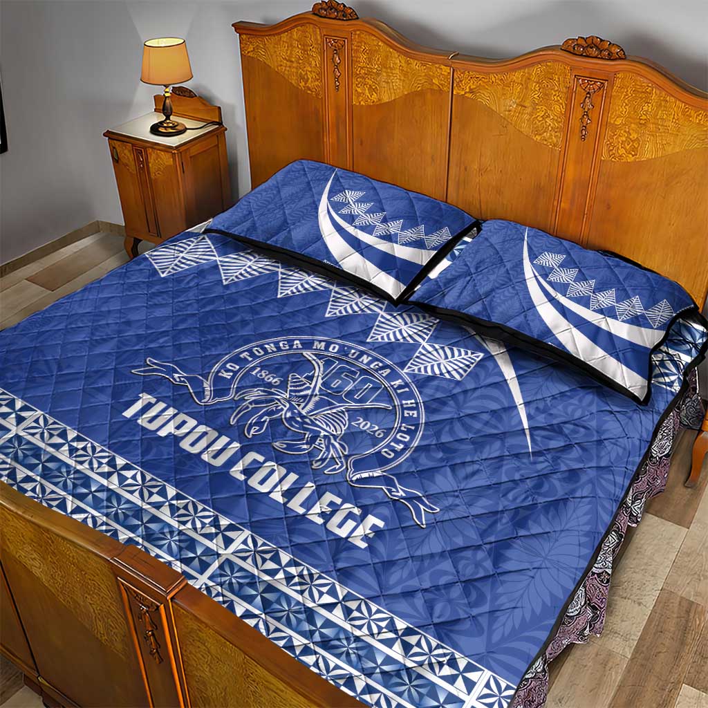 Tonga Tupou College Toloa Quilt Bed Set 160 Years Anniversary Tongan Ngatu Pattern