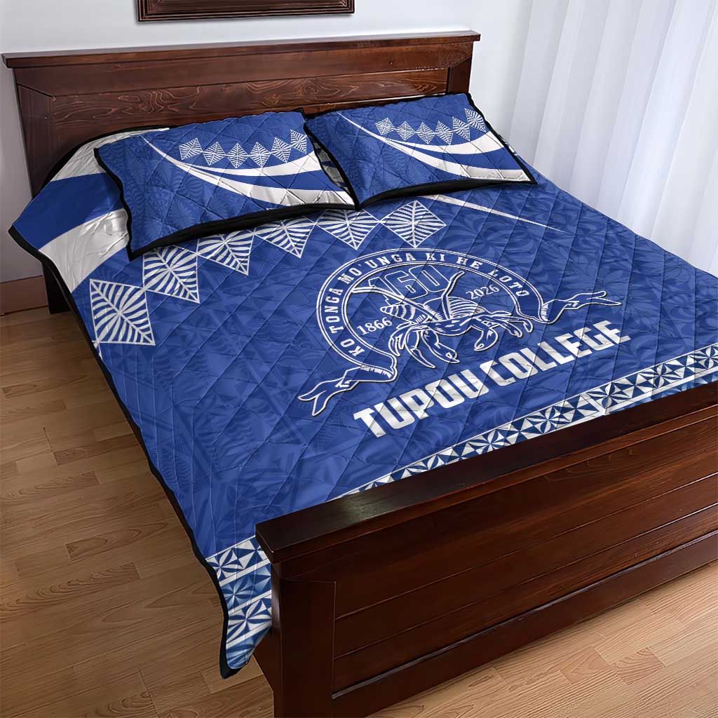 Tonga Tupou College Toloa Quilt Bed Set 160 Years Anniversary Tongan Ngatu Pattern
