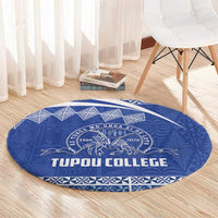 Tonga Tupou College Toloa Round Carpet 160 Years Anniversary Tongan Ngatu Pattern