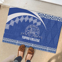 Tonga Tupou College Toloa Rubber Doormat 160 Years Anniversary Tongan Ngatu Pattern