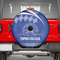 Tonga Tupou College Toloa Spare Tire Cover 160 Years Anniversary Tongan Ngatu Pattern LT14 - Polynesian Pride