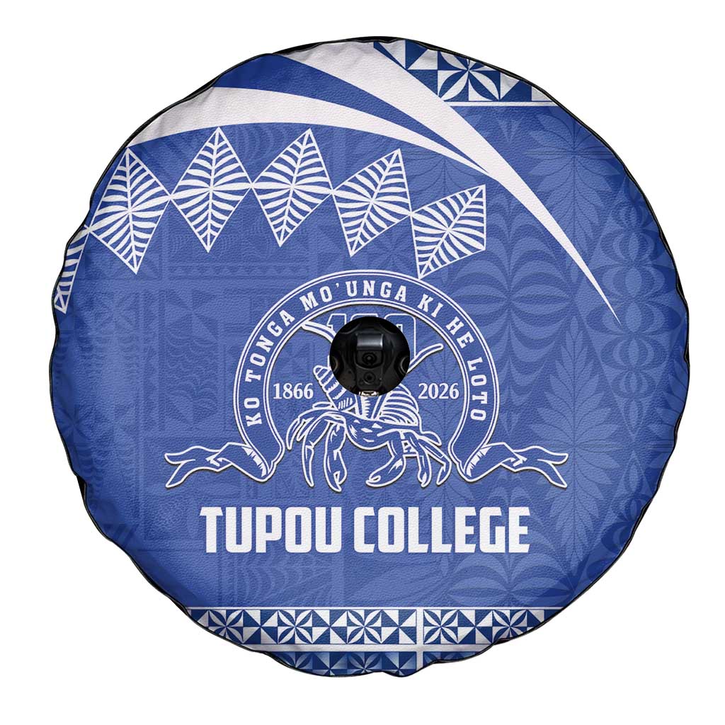 Tonga Tupou College Toloa Spare Tire Cover 160 Years Anniversary Tongan Ngatu Pattern LT14 - Polynesian Pride
