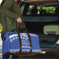 Tonga Tupou College Toloa Travel Bag 160 Years Anniversary Tongan Ngatu Pattern
