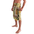 Yellow Aotearoa Kowhaiwhai Pattern Lavalava NZ Maori Quilt Style